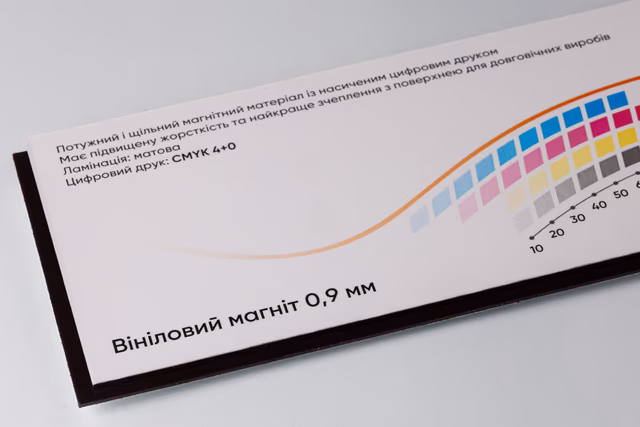 Вініловий магніт 0,9 мм